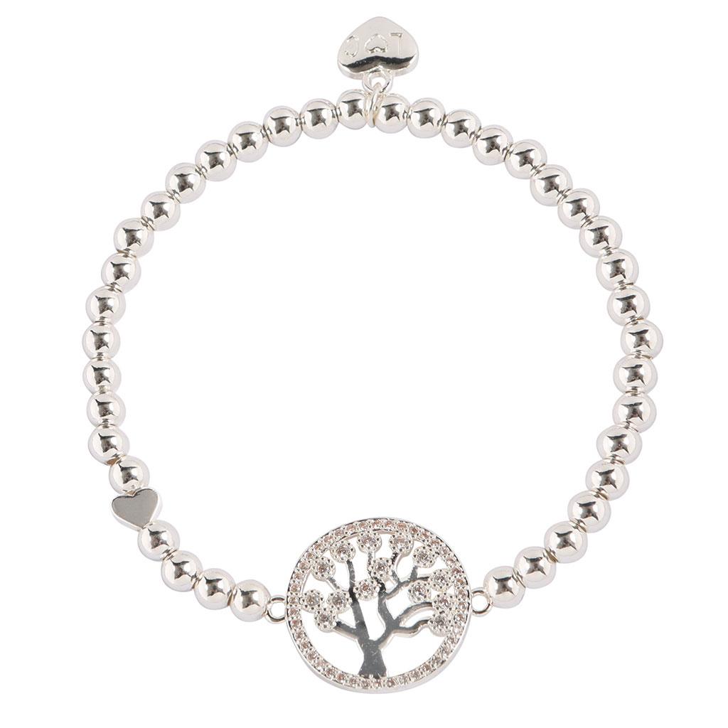 Life Charms " Family is Everything " Bracelet with Tree of Life Charm